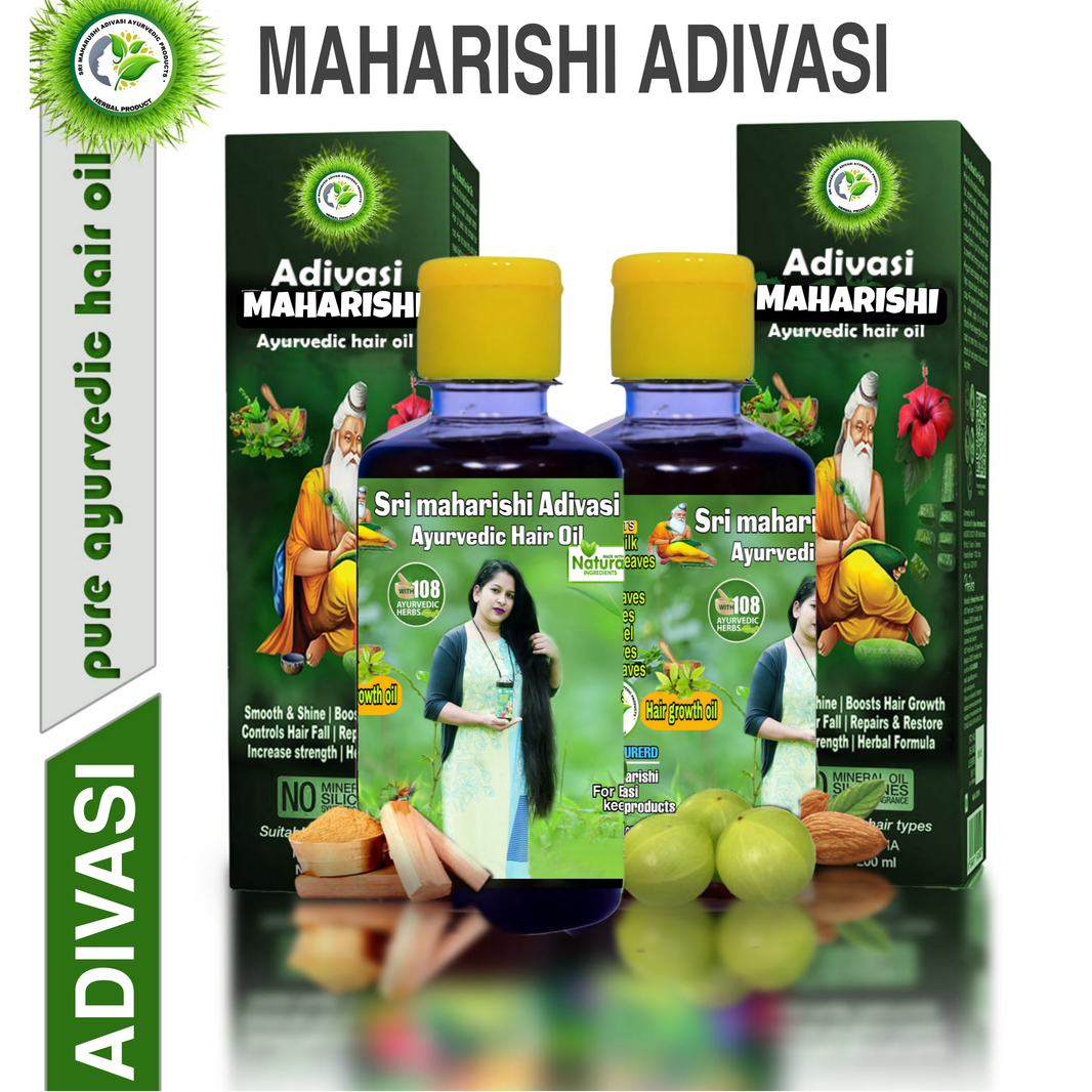 Products – SRI MAHARISHI ADIVASI HAIR OIL